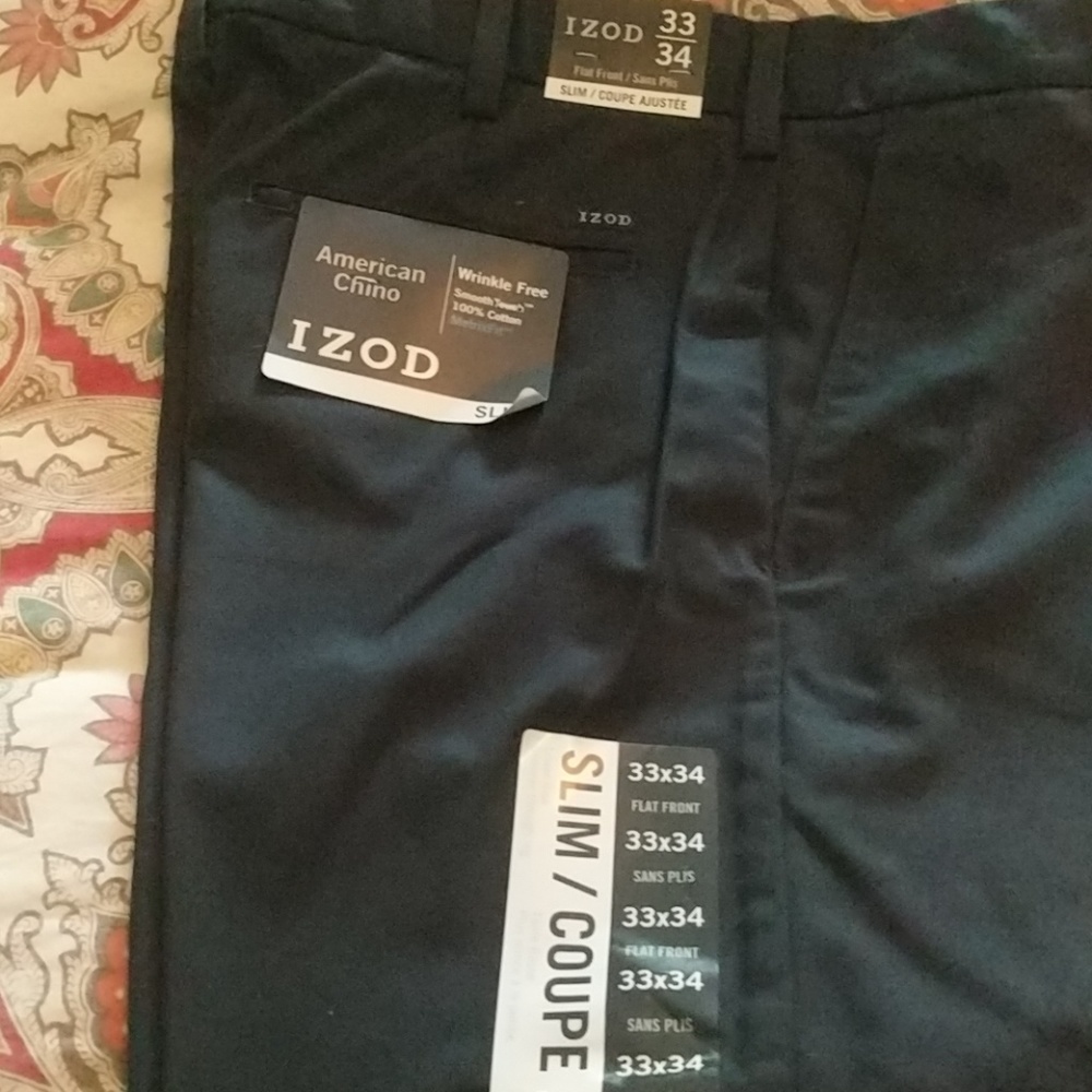 Mens izod dress pants